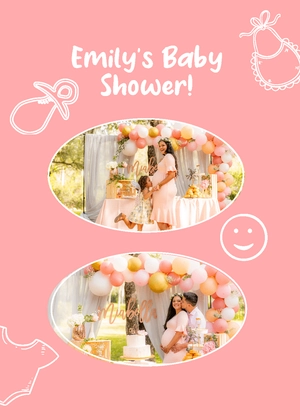 Baby Shower Photo Booth Template