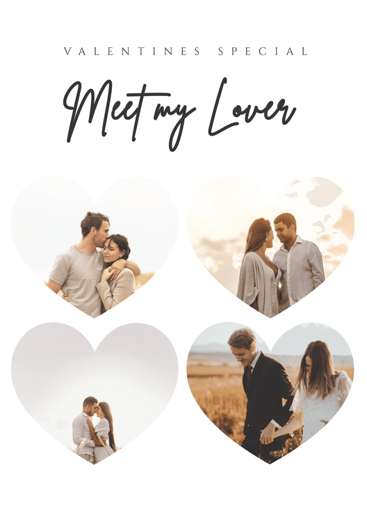 Love Photo Booth Template