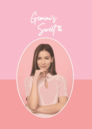 Sweet 16 Photo Booth Template