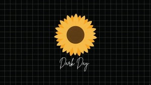 Black Sunflower Wallpaper