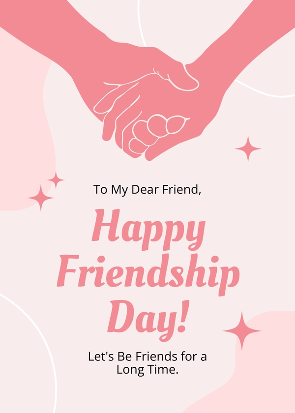 Beautiful Friendship Day Card