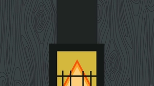 Dark Wood Background