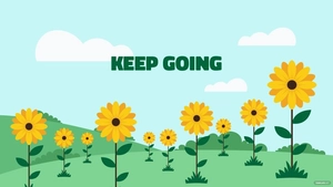 Landscape Sunflower Wallpaper