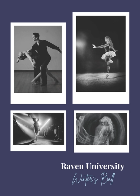 Winter Photo Booth Template