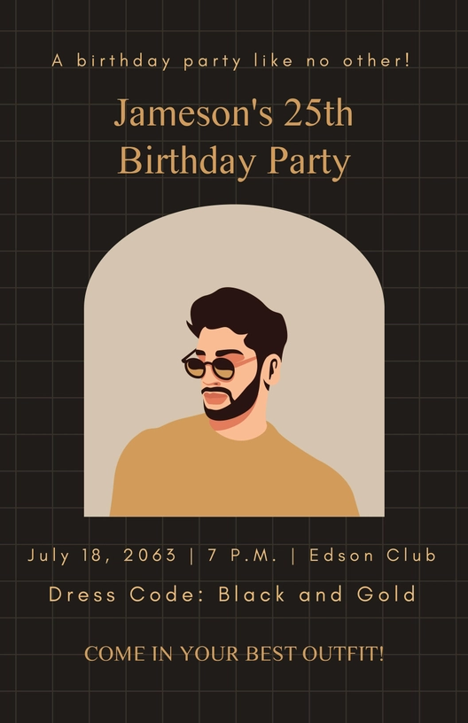 Birthday Party Poster