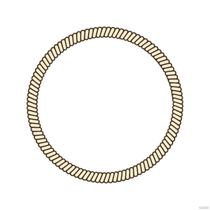 Round Rope clipart