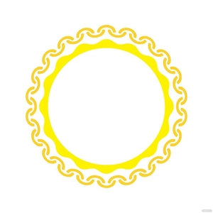 Yellow Circle clipart