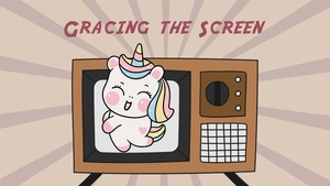 Cartoon Unicorn Wallpaper