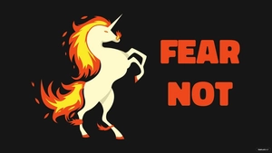 Scary Unicorn Wallpaper