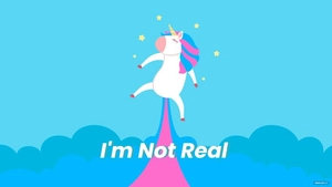Funny Unicorn Wallpaper