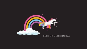 Black Unicorn Wallpaper