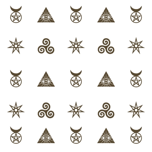 Alchemy Pattern Clipart