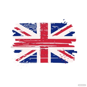 Worn UK Flag Clipart