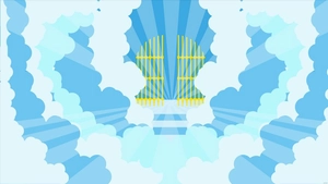 Heaven Cloud Background