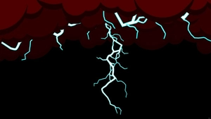 Lightning Cloud Background