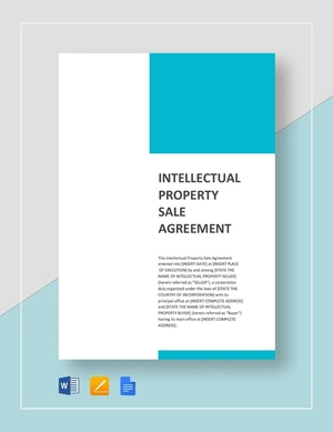 IP Sale Agreement Template