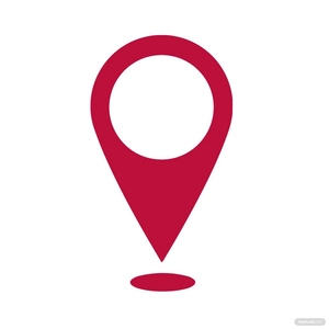 Flat Location Clipart