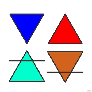 Four Elements Alchemy Clipart