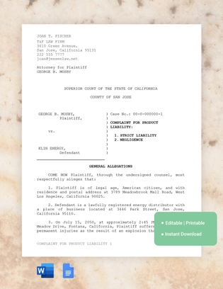 28 Line Pleading Paper