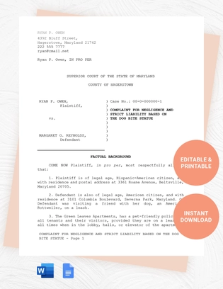Red Ruled Pleading Paper