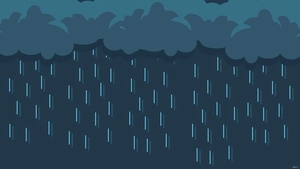 Rainy Cloud Background
