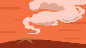 Smoke Cloud Background