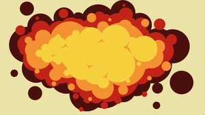 Fire Cloud Background