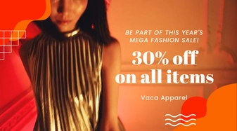 Fashion Sale Video