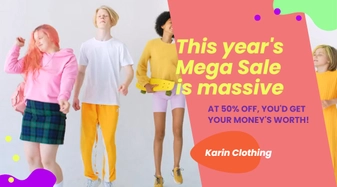 Mega Sale YouTube Video