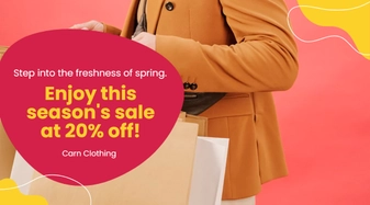 Spring Season Sale Video