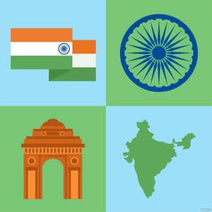 Independence Day Symbols Clipart