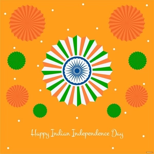India Independence Day Wishes Clipart