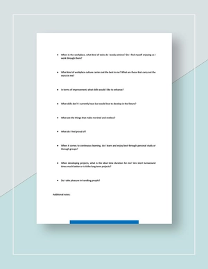 Worksheet Self-Assessment Template