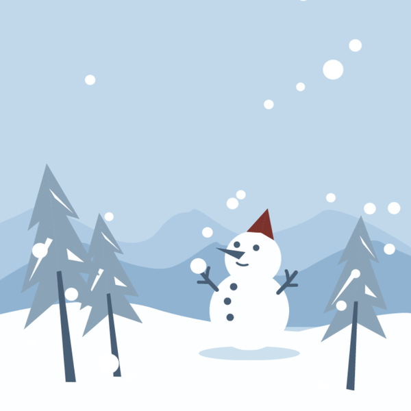 Animated Winter Background
