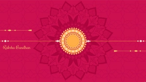 Beautiful Raksha Bandhan Background