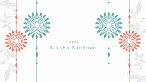 Simple Raksha Bandhan Background
