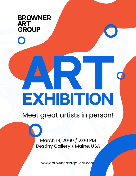 Art Exhibition Flyer