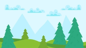 Cute Forest Background