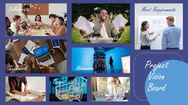 Project Vision Board Template