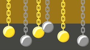 Silver Gold Background