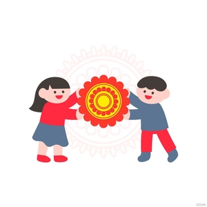 Cute Raksha Bandhan Clipart