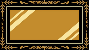 Gold Border Background