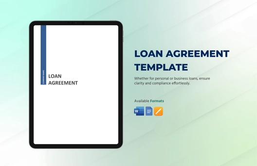 Loan Agreement Template