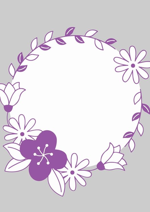 Circle Page Border Template