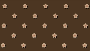 Brown Flower Background