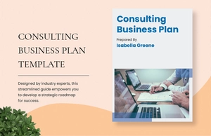 Consulting Business Plan Template
