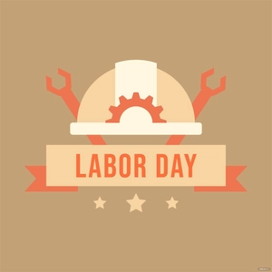 Vintage Labor Day Clipart
