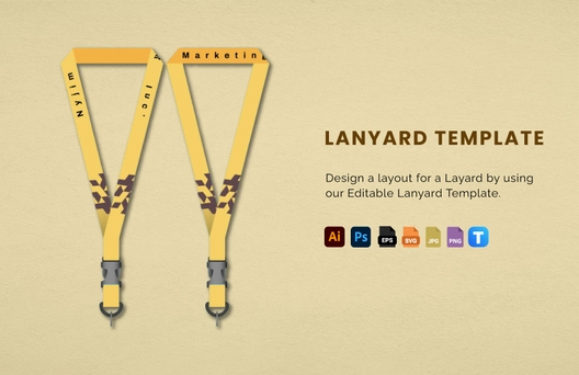 Lanyard Template