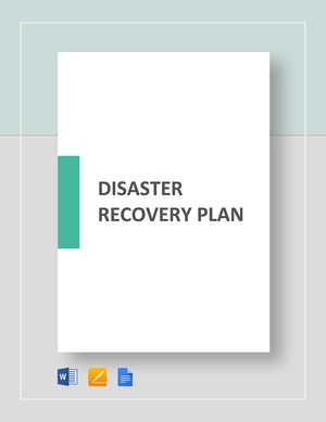 Disaster Recovery Plan Template