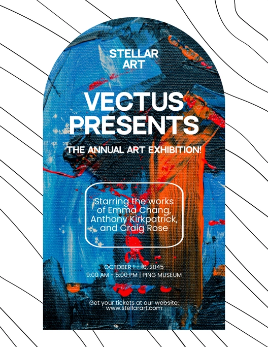 Art Exhibition Promotion Flyer